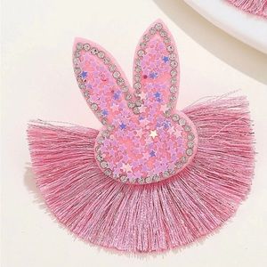 Kawaii fringe bunny earrings